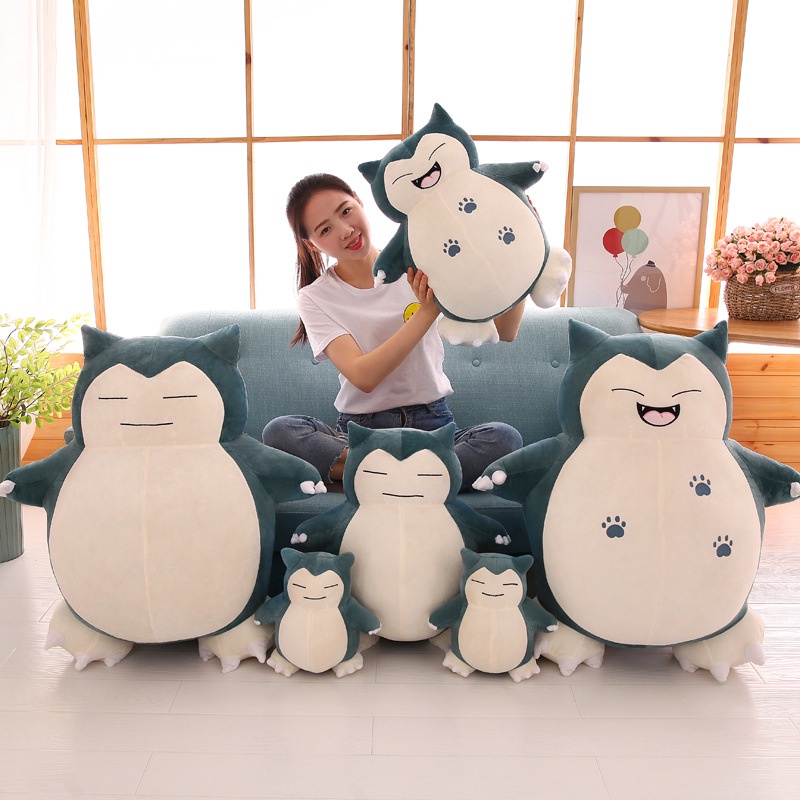 Đồ chơi nhồi bông Hình Gấu Snorlax Trong Pokemon 30-50cm