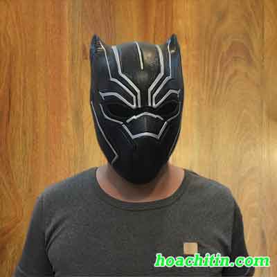 Mặt nạ da báo đen Black panther