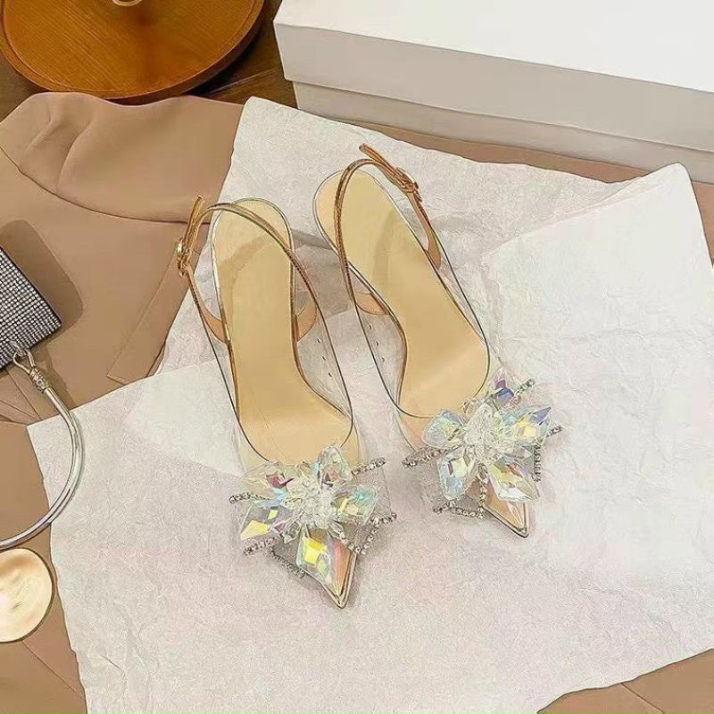 ldx Sandal 7p Mica Trong Rh Nơ Đá Mềm Êm Fullbox Cao Cấp