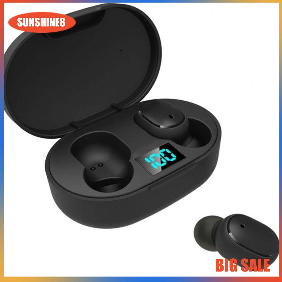 Tai nghe nhét tai không dây 5.0 có đèn LED