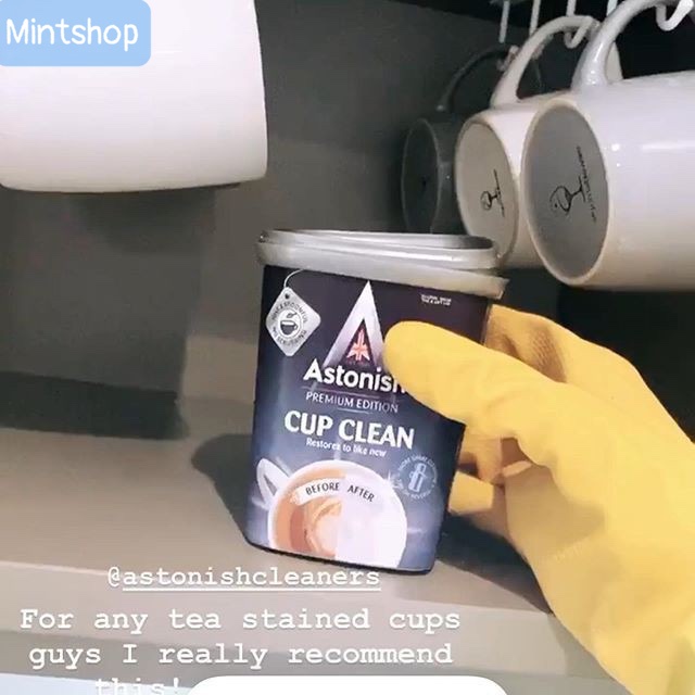 ASTONISH Bột tẩy đa năng,  tẩy dầu mỡ tẩy ly tách chén , cặn trà cà phê vệ sinh lồng máy giặt , thông tắc cống C9630