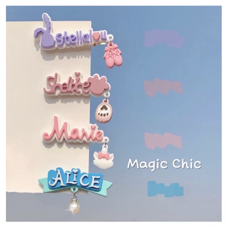 Kẹp Có Charm Phong Cách Hàn Quốc Độc Lạ Dễ Thương Màu Sắc Ngọt Ngào ❤️ Azzin Store
