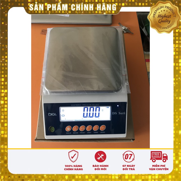 [HÀNG NHẬP KHẨU] CÂN ĐIỆN TỬ KỸ THUẬT PHÂN TÍCH DIGI DS 1KG/2KG/3KG/4KG/5KG/6KG - ĐỘ CHÍNH XÁC CAO, BỀN BỈ CHO PHÒNG LAB