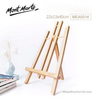 Giá vẽ gỗ mini để bàn trưng bày Mont Marte cỡ nhỏ Signature Tabletop Display Easel - Small 30x19x16 (cm)