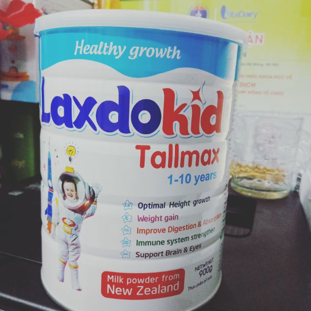 Sữa Bột Laxdokid Tallmax 900g