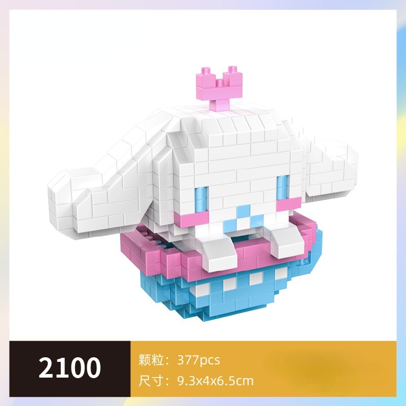 Bộ Đồ Chơi Lắp Ráp Mô Hình Nhân Vật Sanrio Kitty Và My Melody Lego Dành Cho Trẻ Em