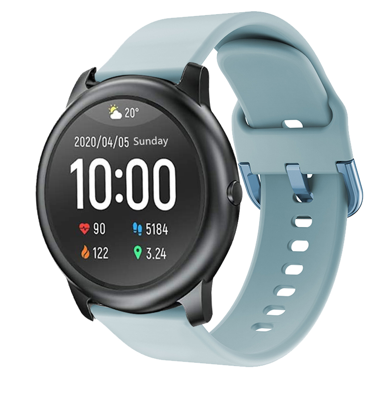 HAYLOU Dây Đeo Thay Thế Bằng Silicone 22mm Cho Đồng Hồ Thông Minh Xiaomi Ls05