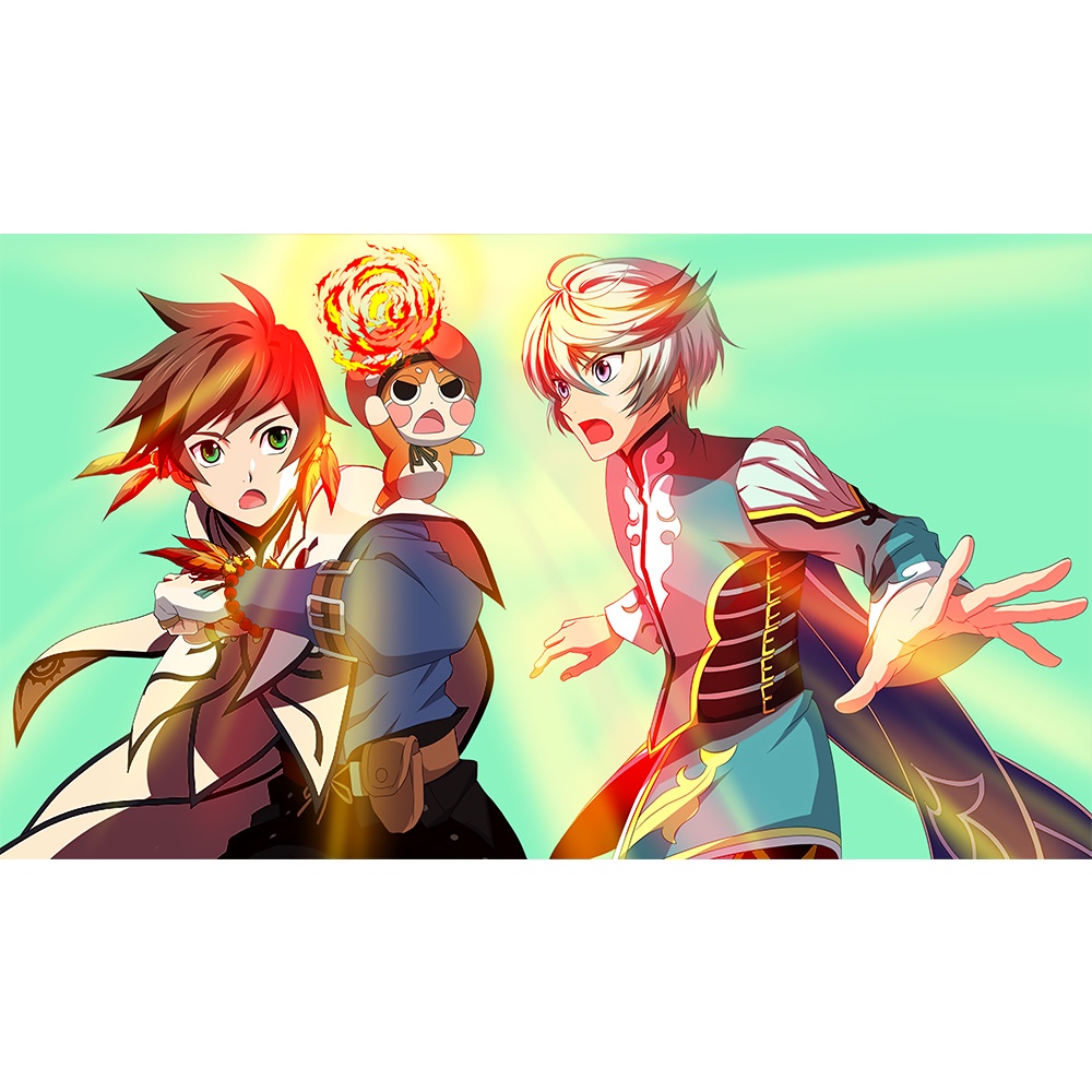 Poster A4 dán tường Anime, decal 21x30 trang trí có keo Tales of Zestiria the X Wallpapers (2) png, nhận in theo yêu cầu