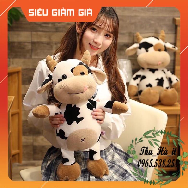 SIÊU SALE_ Gấu bông bò sữa co giãn 4 chiều cao cấp -HÀNG CAO CẤP