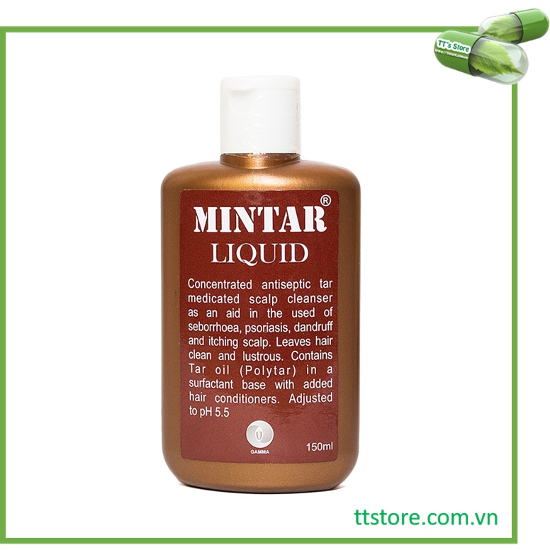 Dầu gội sạch gàu Mintar Liquid 150ml [selsun, minta, mitar]