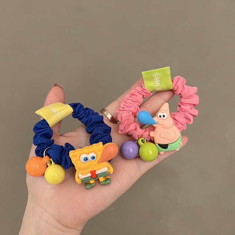 Dây Buộc Tóc Cao Su Họa Tiết Hoạt Hình 2022 Cho Bé Gái