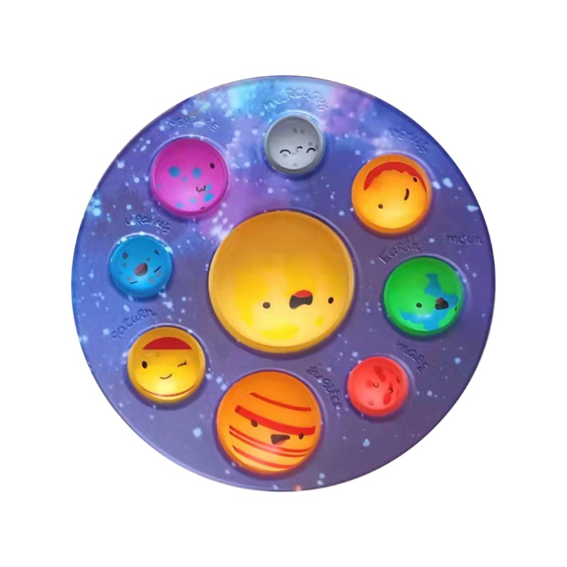 Đồ Chơi Mô Hình Các Hành Tinh Hệ Mặt Trời Đơn Giản Giáo Dục Cho Bé