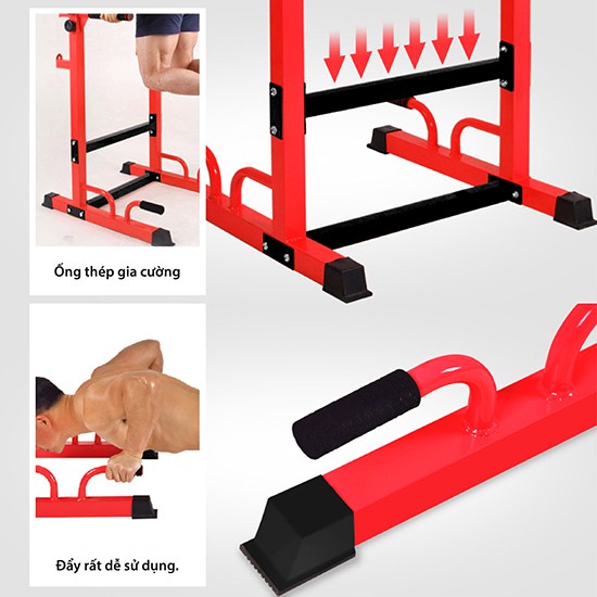 Office.gaming.chair19 - Bộ xà đơn,xà kép đa năng cao cấp CHINNING DIPPING RED