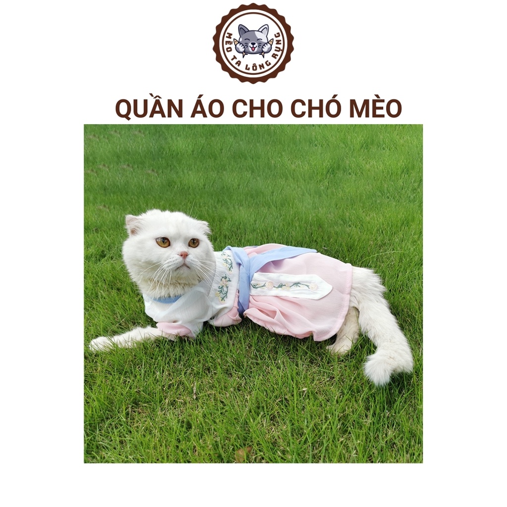 Áo cho chó poodle mèo con cún lớn thú cưng nỉ len mùa đông, quần áo cho chó cún poodle cái mèo con thú cưng tiểu thư