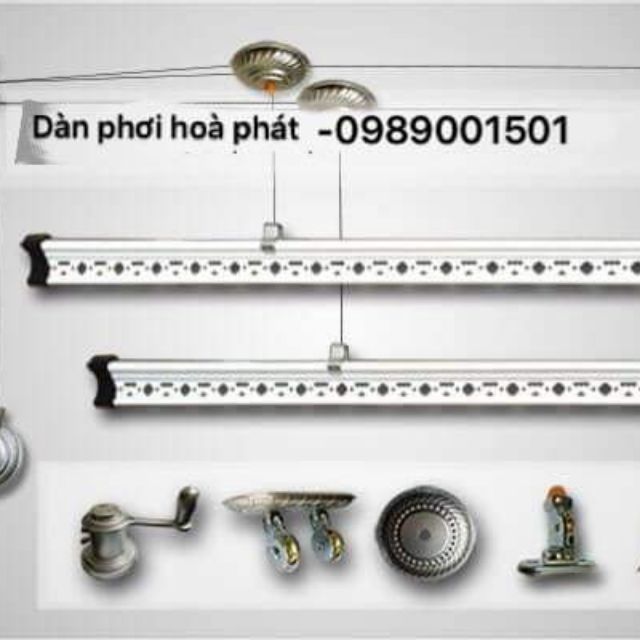 Giàn phơi thông minh Hòa Phát (cáp dài )