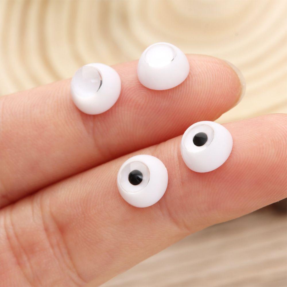 BEBETTERM 1 Bộ Mắt Nhựa Acrylic 8~26mm Cho Búp Bê