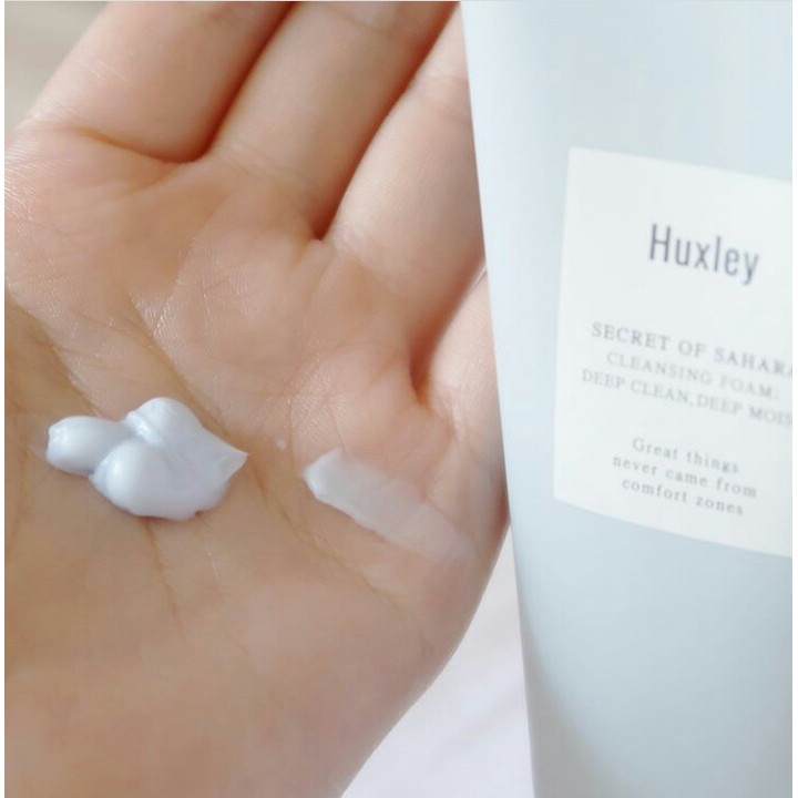 [Tuýp] Sữa Rửa Mặt Dành Cho Da Dầu Huxley Cleansing Foam, Deep Clean, Deep Moist 100g