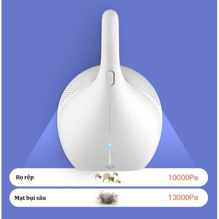 [Có Bảo Hành 12 Tháng] Máy hút bụi chăn ga giường nệm Deerma CM800 hút bụi diệt khuẩn, hàng chính hãng