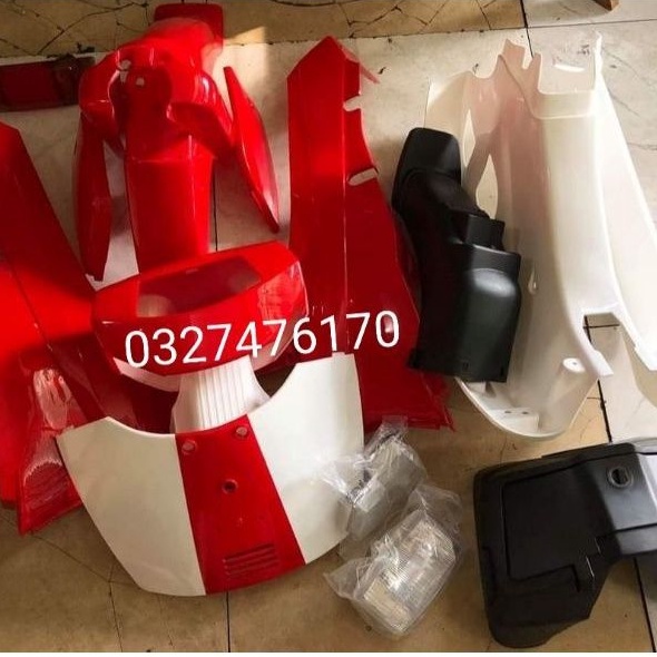 bộ nhựa dàn áo xe MAX Kawasaki màu đỏ nhựa xịn cao cấp