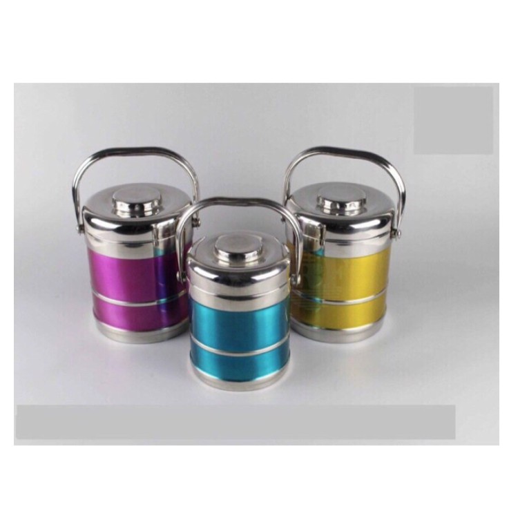 Cặp Lồng Inox Giữ Nhiệt Cao Cấp 3 Ngăn 1,3 lít