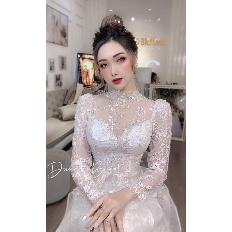 Áo dài cô dâu đẹp