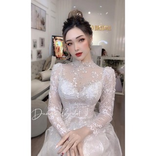 áo dài cô dâu đẹp