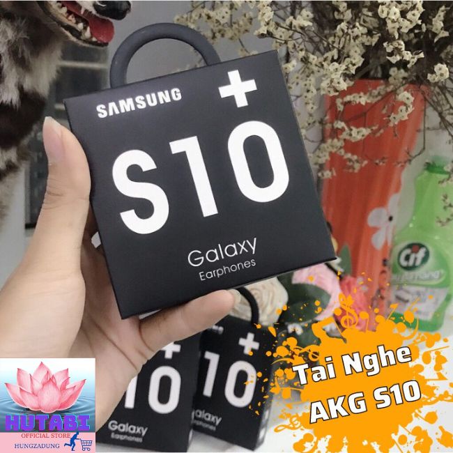 Tai Nghe Samsung  AKG Galaxy S10+ jak 3.5mm , Có Mick Đàm Thoại, Tăng Giảm Âm Lượng.HUNGZADUNG-HUTABI