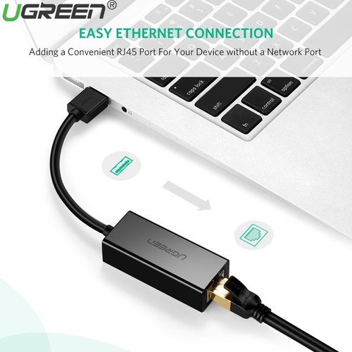 Bộ Chuyển USB 3.0 Sang LAN Ugreen CR111 Chính Hãng