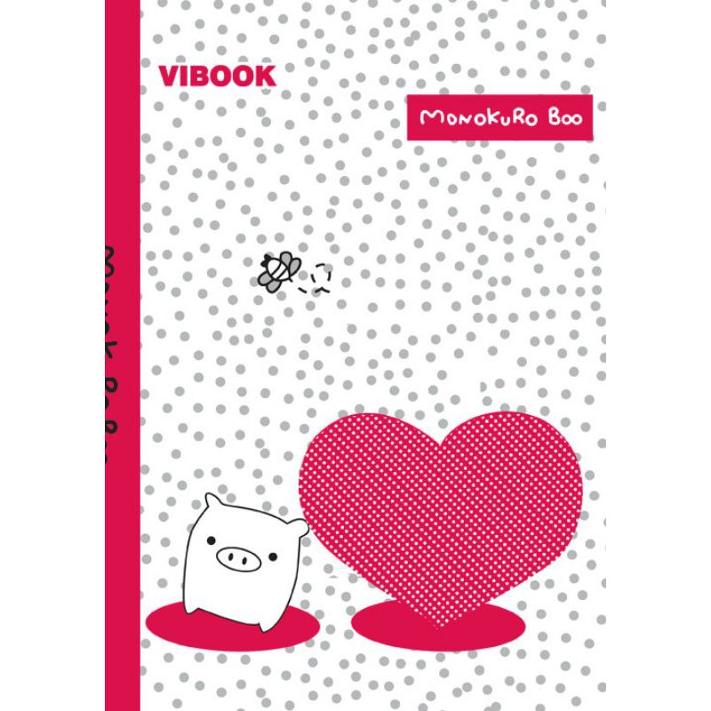 Lốc 5 Quyển Tập học sinh 200 trang Monokuro Boo  - Vibook - mẫu ngẫu nhiên