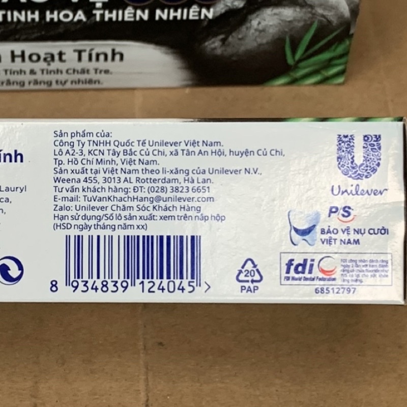 Kem Đánh Răng P/S Bảo Vệ 123 - Tinh Hoa Thiên Nhiên  180g