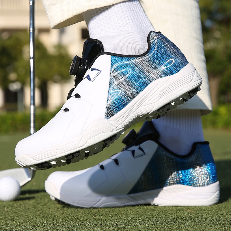 Giày thể thao chơi golf chuyên nghiệp siêu nhẹ chống trượt chống thấm nước kích cỡ 36-47 thời trang cho nam và nữ