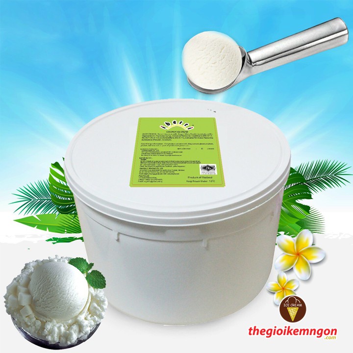 Kem ký Thái Lan vị dừa 6L