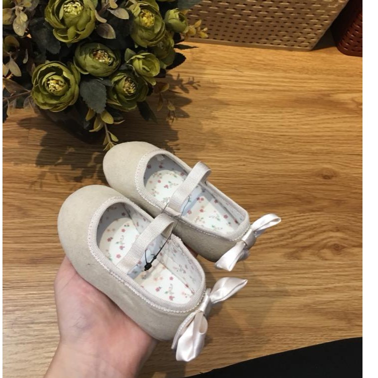 Freeship 99k toàn quốc_,Giầy H&M nơ gót bé gái