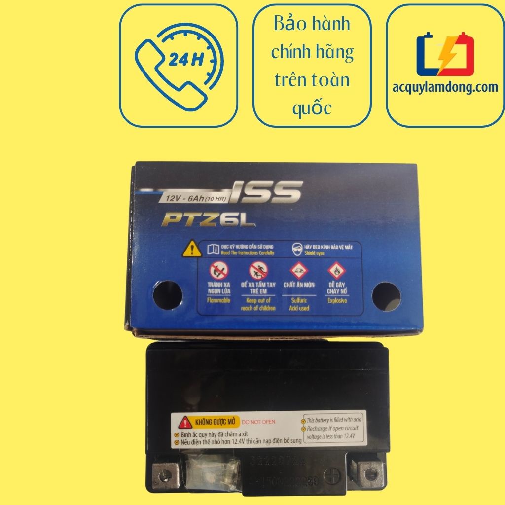 Ắc quy xe máy PINACO miễn bảo dưỡng dành cho các dòng xe Lead, Vision, Arib lade, PCX, Noza