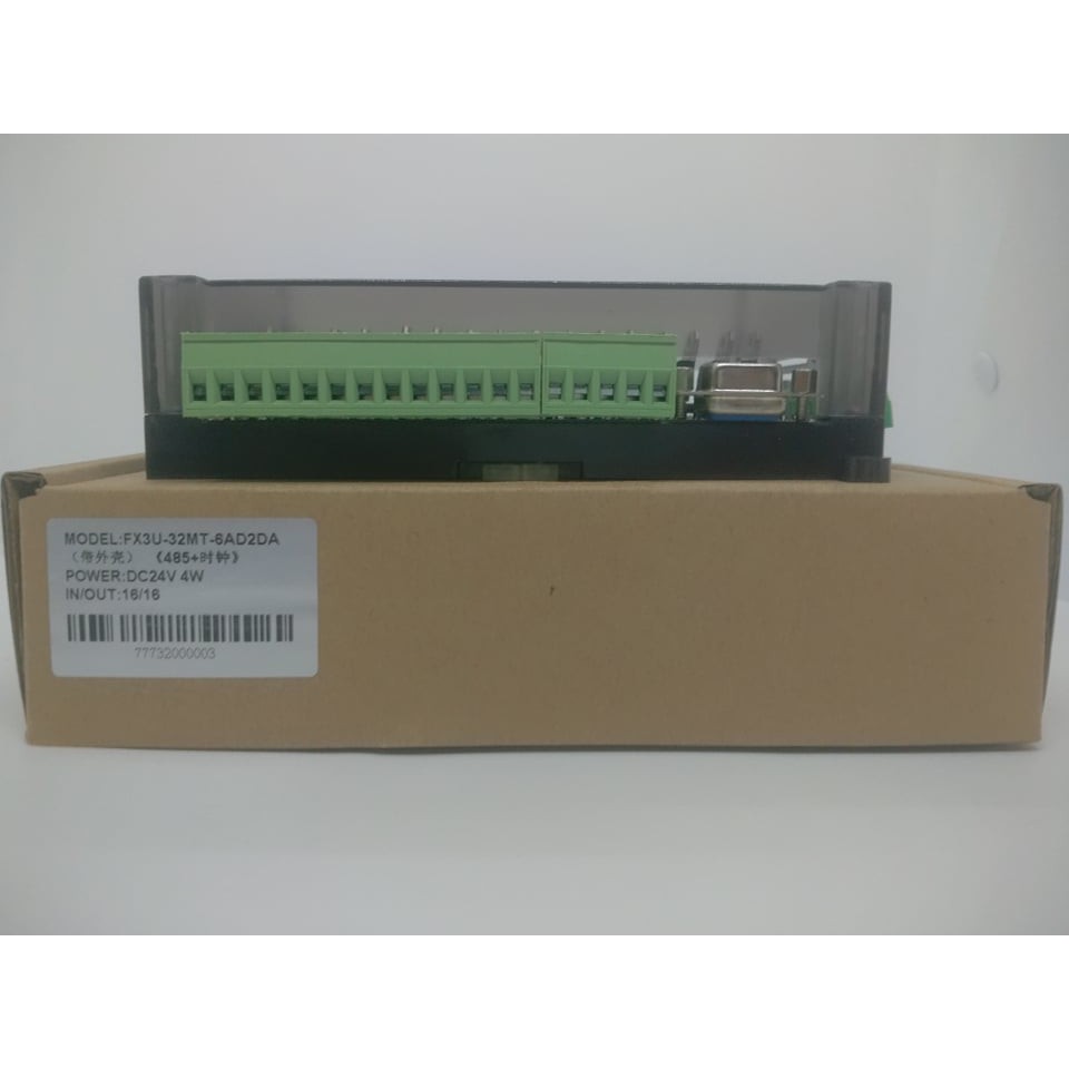 Bộ lập trình PLC FX3U-32MT, 6AD-2DA