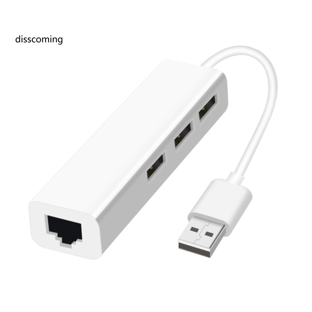 Bộ Chia 3 Cổng USB / Type-C 2.0 RJ45 Lan Card