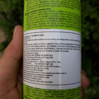 GEL TẠO KIỂU TÓC UỐN SELECTIVE DESIGN CURL Ý 250ml
