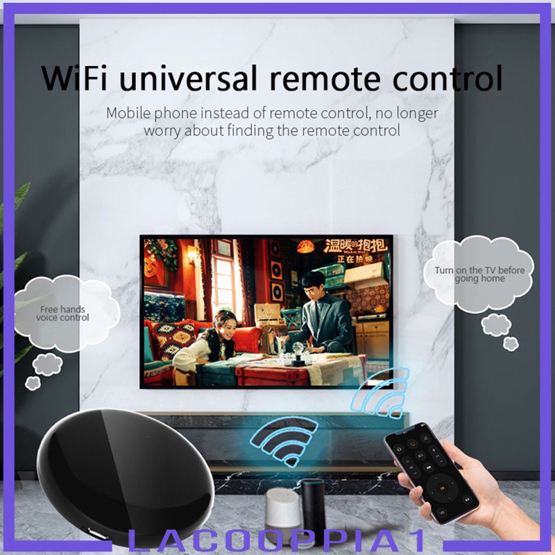 [LACOOPPIA1] WiFi Infrared Wireless Smart IR Remote Controller Hub Universal Real-time