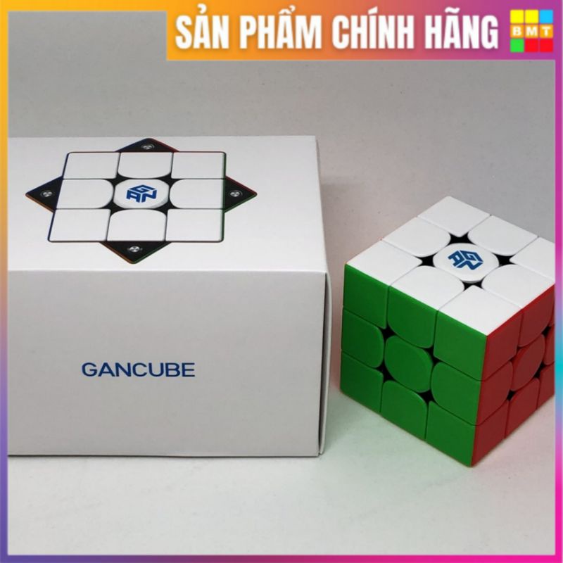 Rubik 3x3 Gan 356 M Stickerless Rubic 3 Tầng Có Nam Châm, Đồ Chơi Thông Minh Cho Trẻ Em