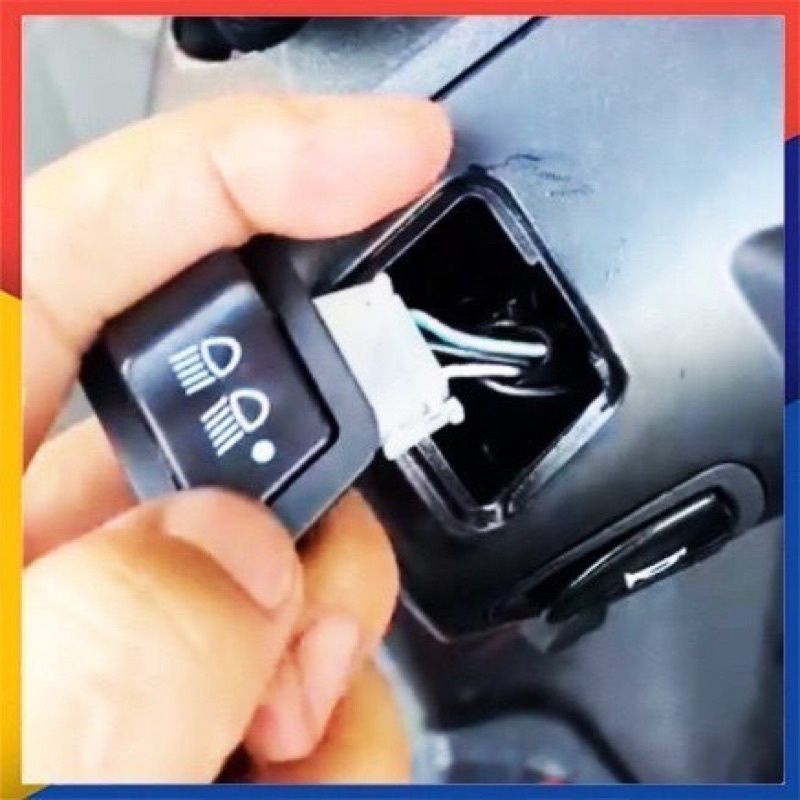 Công tắc bật tắt đèn phù hợp nhiều dòng xe SH/ Wave/ Lead/ Vision...