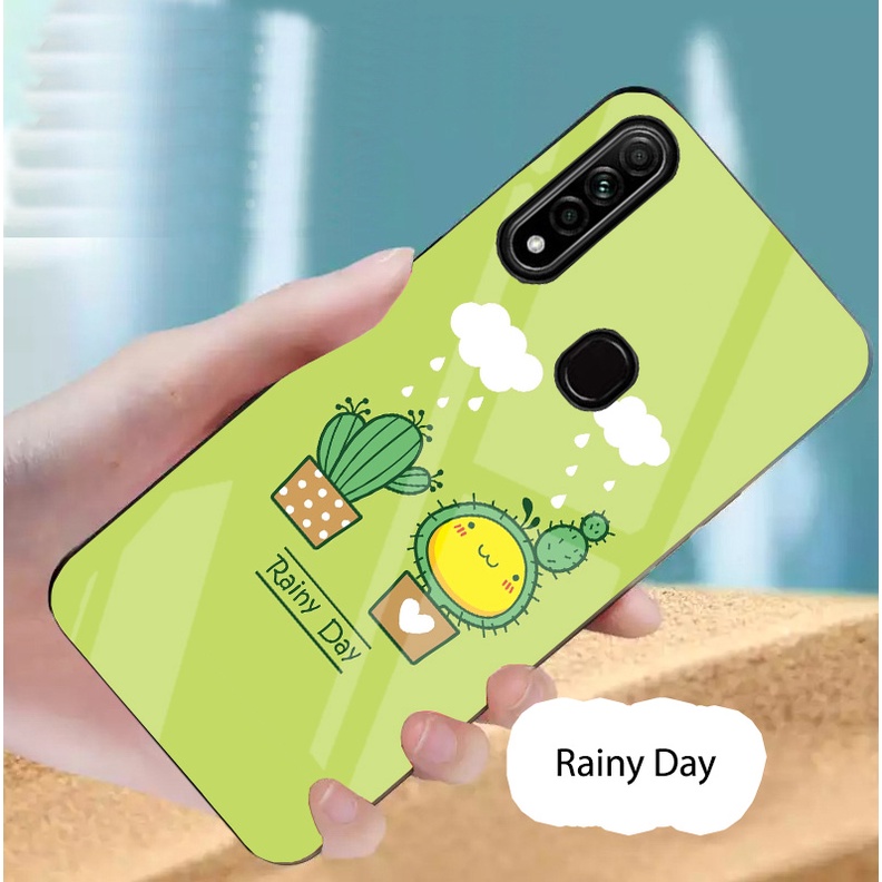 Ốp Oppo OPPO A31 2020 mặt kính gương bóng
