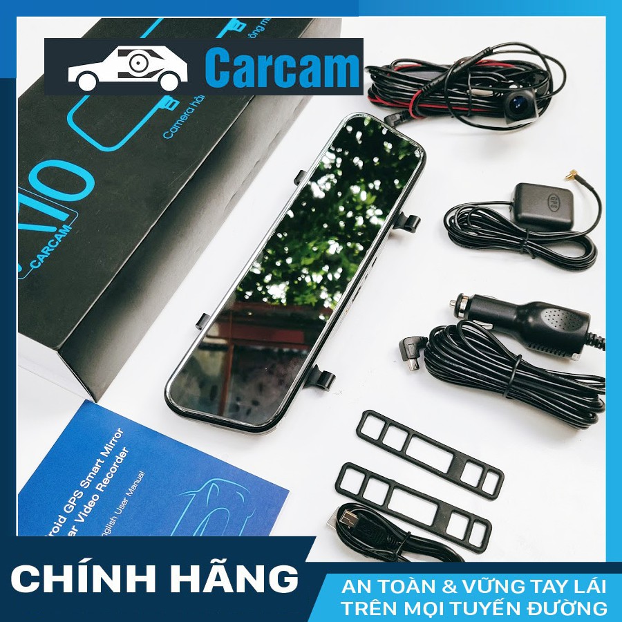 Camera hành trình A10 CARCAM định vị xe ô tô từ xa + thẻ nhớ 64GB kèm sim 4G | BigBuy360 - bigbuy360.vn