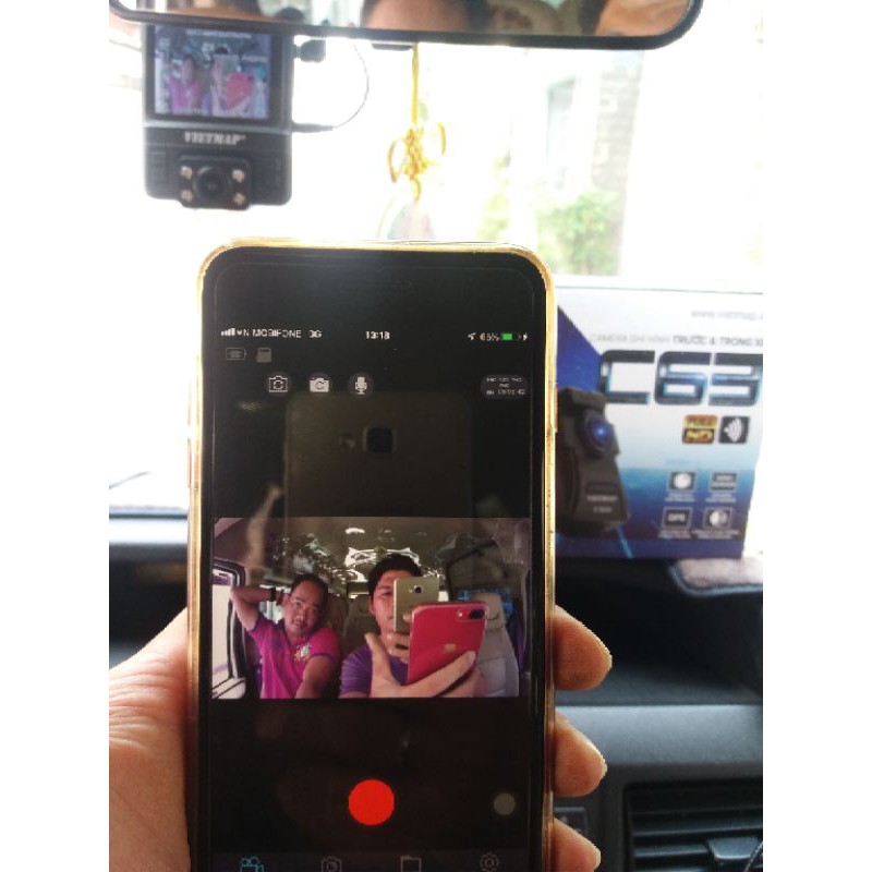 Camera hành trình ghi hình trước và trong xe Vietmap C63 | BigBuy360 - bigbuy360.vn