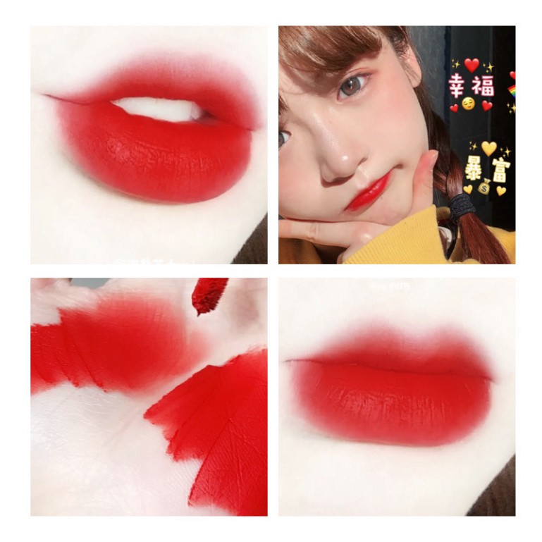 [Hàng mới về] Son Môi Trang Điểm Màu Đỏ Anh Đào Dễ Thương Khó Phai Màu Dành Cho Học Sinh | BigBuy360 - bigbuy360.vn