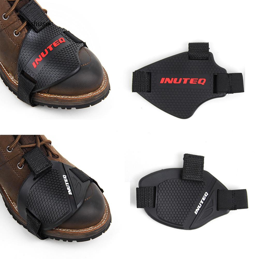 Miếng đệm giày bảo vệ khi dùng gạt sang số xe máy/xe tay côn làm bằng cao su kích thước 11.5cm x 8.5cm