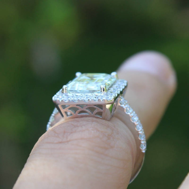 Nhẫn Đeo Tay Kim Loại Đính Đá Phong Cách Âu Mỹ Cho Nữ