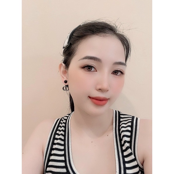 Khuyên tai / bông tai CD đồng đen sang chảnh huyền bí 🍓