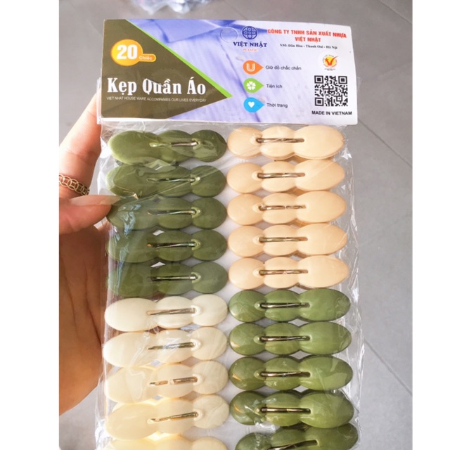 Kẹp quần áo Việt Nhật