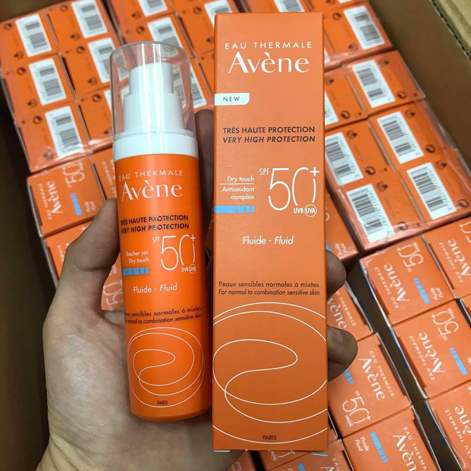 KEM CHỐNG NẮNG AVENE EAU THERMALE CAO CẤP CHỐNG BÓNG NHỜN- DÒNG DƯỢC MỸ PHẨM AN TOÀN TUYỆT ĐỐI CHO DA