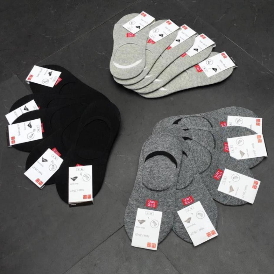 Combo 10 Đôi Tất Vớ Lười Nam Nữ Hàng Nhật UNI - Chống hôi chân - Tất Vớ